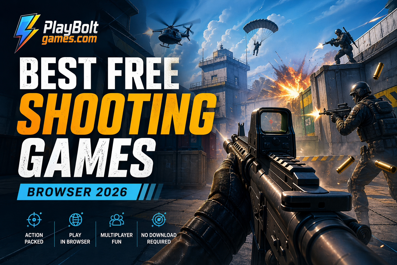 Best Free Shooting Games to Play in Your Browser (2026)