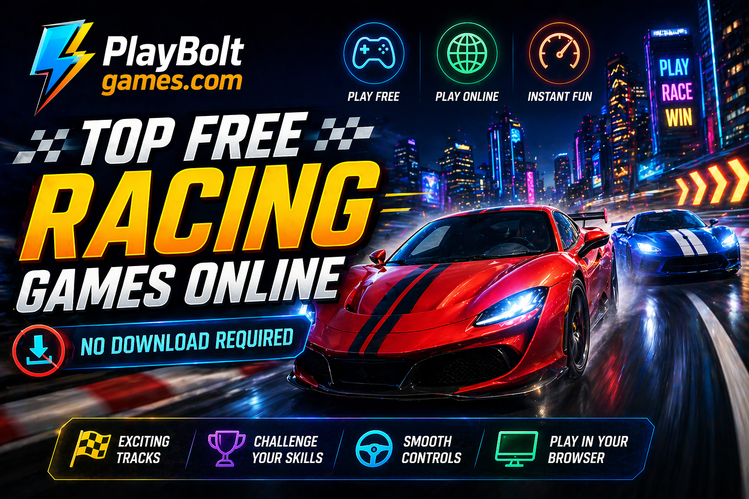 Top Free Racing Games Online — No Download Required